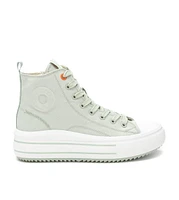 Refresh Collection Women's Casual Canvas High Top Sneakers By Xti