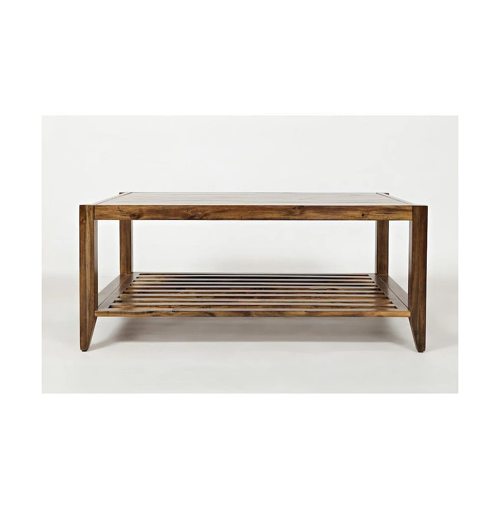 Jofran, 45" Modern Essential Solid Wood Coffee Table, Beacon Street