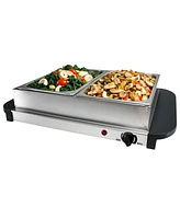 Elite Cuisine Quart Stainless Steel Electric Buffet Server