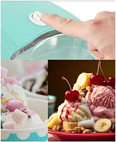 Elite Cuisine 1.5 Quart Electric Ice Cream Maker with Quick Freeze Bowl