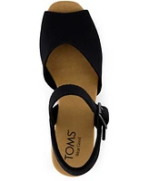 Toms Women's Isla Peep Toe Sandals