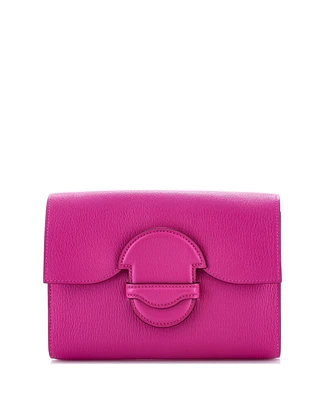 Pre-Owned HERMES 1938 Clutch Chevre Mysore
