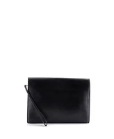 Pre-Owned HERMES Jet Clutch Box Calf