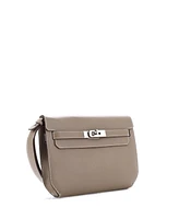 Pre-Owned HERMES 25 Kelly Depeches Pouch Epsom