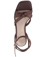 Giani Bernini Women's Renaee Block Heel Woven Strappy Dress Sandals, Created for Macy's