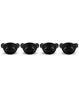 Le Creuset Enameled Cast Iron Mini Round Cocotte, Set of 4