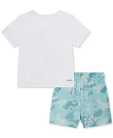 Hurley Little Boys Osaka Swim Top & Shorts, 2 Piece Set