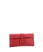 Pre-Owned Hermes 29 Jige Elan Clutch Swift