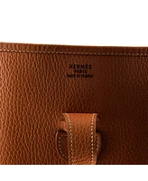 Pre-Owned Hermes Gm Evelyne Bag Gen I Ardennes