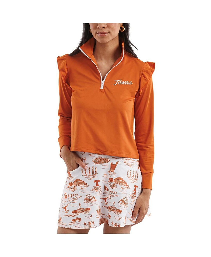 Smith & Quinn Women's Texas Orange Longhorns Tailgate Collection Grayson Top