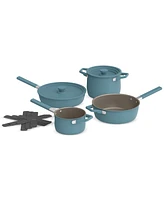 Bella 9-Piece Store More Nonstick Ceramic Cookware Set