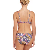 Lascana Women's Tropical Print Underwire Bikini Swimsuit Top