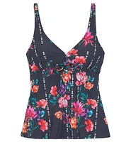 Lascana Women's Floral Underwire Tankini Swimsuit Top