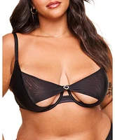 Libi Women's Plus-Size Unlined Demi Bra