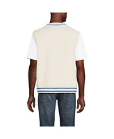 Lands' End Men's Cotton Drifter Sweater Vest