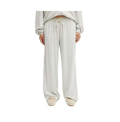 Cotton On Women's Light Weight Super Soft Wide Leg Pant