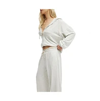 Cotton On Women's Light Weight Super Soft Wide Leg Pant