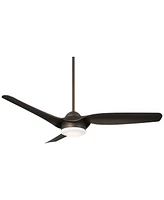 54" Casa Vieja Sierra Emperial Bronze Damp Led Ceiling Fan with Remote - Casa Vieja