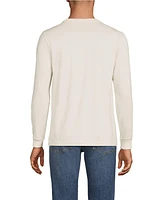 Lands' End Men's Super-t Long Sleeve Henley Shirt