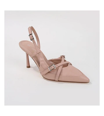 Anderson Crisscross Strap Pumps