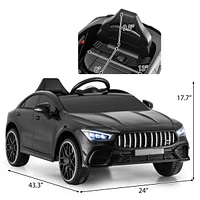12V Kids Ride on Car Mercedes-Benz Amg Cla 45 with Remote