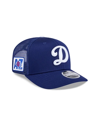 New Era Men's Dark Blue Los Angeles Dodgers 2025 Spring Training 9SEVENTY Stretch-Snap Hat