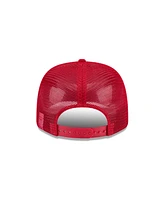 New Era Men's Red Los Angeles Angels 2025 Spring Training 9SEVENTY Stretch-Snap Hat