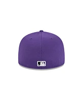 New Era Men's Purple Colorado Rockies 2025 Spring Training 59FIFTY Fitted Hat