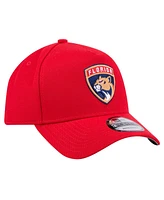 New Era Men's Red Florida Panthers Core A-Frame 9FORTY Adjustable Hat