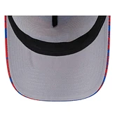 New Era Men's Royal/Red Philadelphia 76ers Tip Off A-Frame Trucker 9FORTY Adjustable Hat