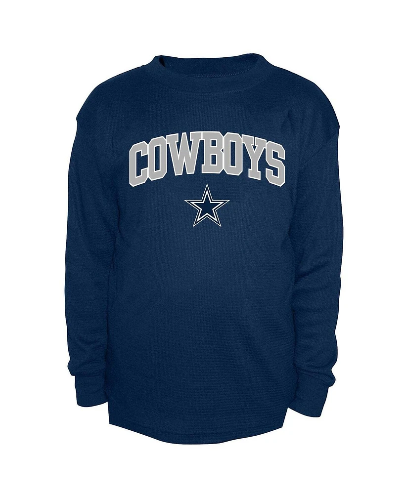 Fanatics Men's Navy Dallas Cowboys Big Tall Thermal Long Sleeve T-Shirt