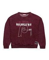 Mitchell & Ness Men's Burgundy Philadelphia Phillies Oversized Graphic Pullover Sweatshirt