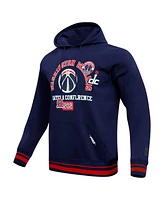 Pro Standard Men's Navy Washington Wizards Area Code Pullover Hoodie