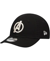 New Era Toddler Black The Avengers 9TWENTY Adjustable Hat