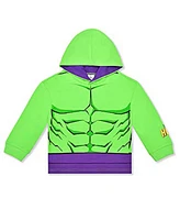 Children's Apparel Network Preschool Green Hulk Pullover Hoodie