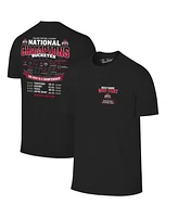 The Victory Men's Black Ohio State Buckeyes College Football Playoff 2024 National Champions Tour T-Shirt