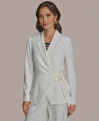 Donna Karan New York Women's Side-Tie Blazer
