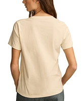 Lucky Brand Women's Cotton Minnie Mouse T-Shirt