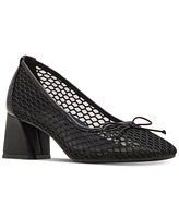Madden Girl Emily-m Mesh Block-Heel Ballet Pumps