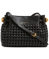 Donna Karan New York Cashmere Woven Mini Crossbody Bag