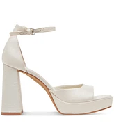 Dolce Vita Women's Pandro Wide Width Two-Piece Platform Dress Sandals