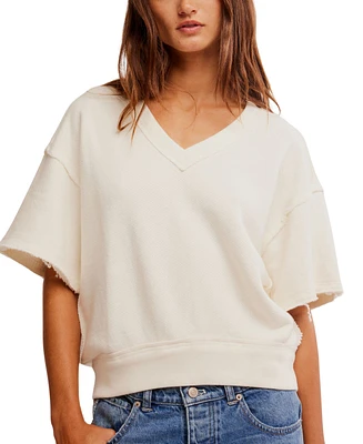 Free People Women's So Easy Cotton Sweatshirt