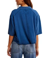 Free People Women's Denmark Cotton Polo