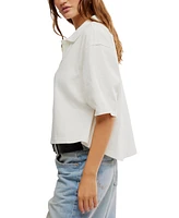 Free People Women's Denmark Cotton Polo