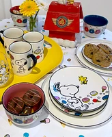Lenox Chef Snoopy Accent Plates, Set of 4