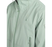 Guess Men's Water Resistant Tech Stretch Hooded Windbreaker