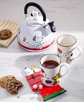 Lenox Chef Snoopy Enamelware Tea Kettle