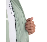 Guess Men's Lightweight Logo Full-Zip Bomber Jacket