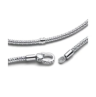 Pandora Sterling Silver Studded Clasp Chain Bracelet