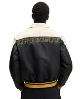 Hugo Boss x Nfl Men's Velvet Trim Bomber Jacket